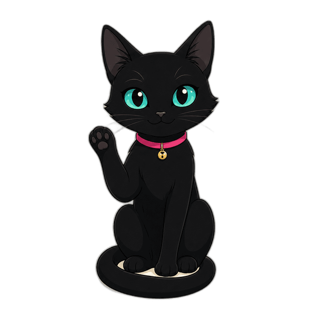 Eli the cat, welcoming you